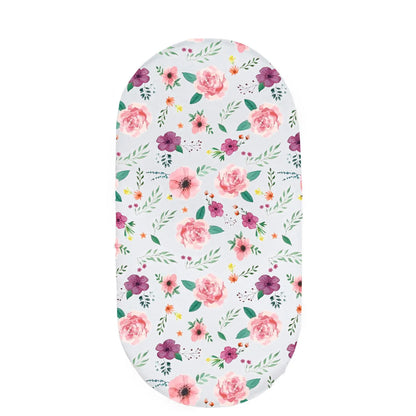 Bassinet Sheets Fitted For Baby - Universal Fit for Cradle & Basket