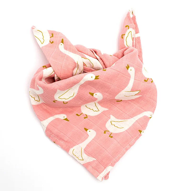 Baby Blankets: Soft Muslin Swaddle Wrap 58x58cm