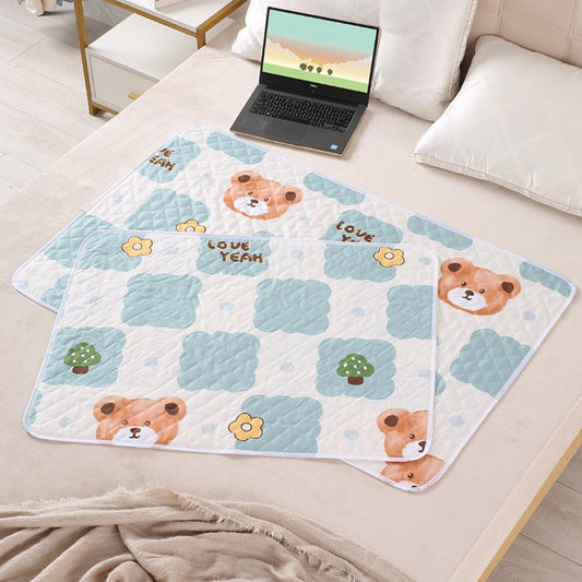 Washable Toddler Mattress - Breathable Cartoon Bedding