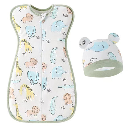 Newborn Swaddle Tie - Anti-Startle Summer Cotton Bag