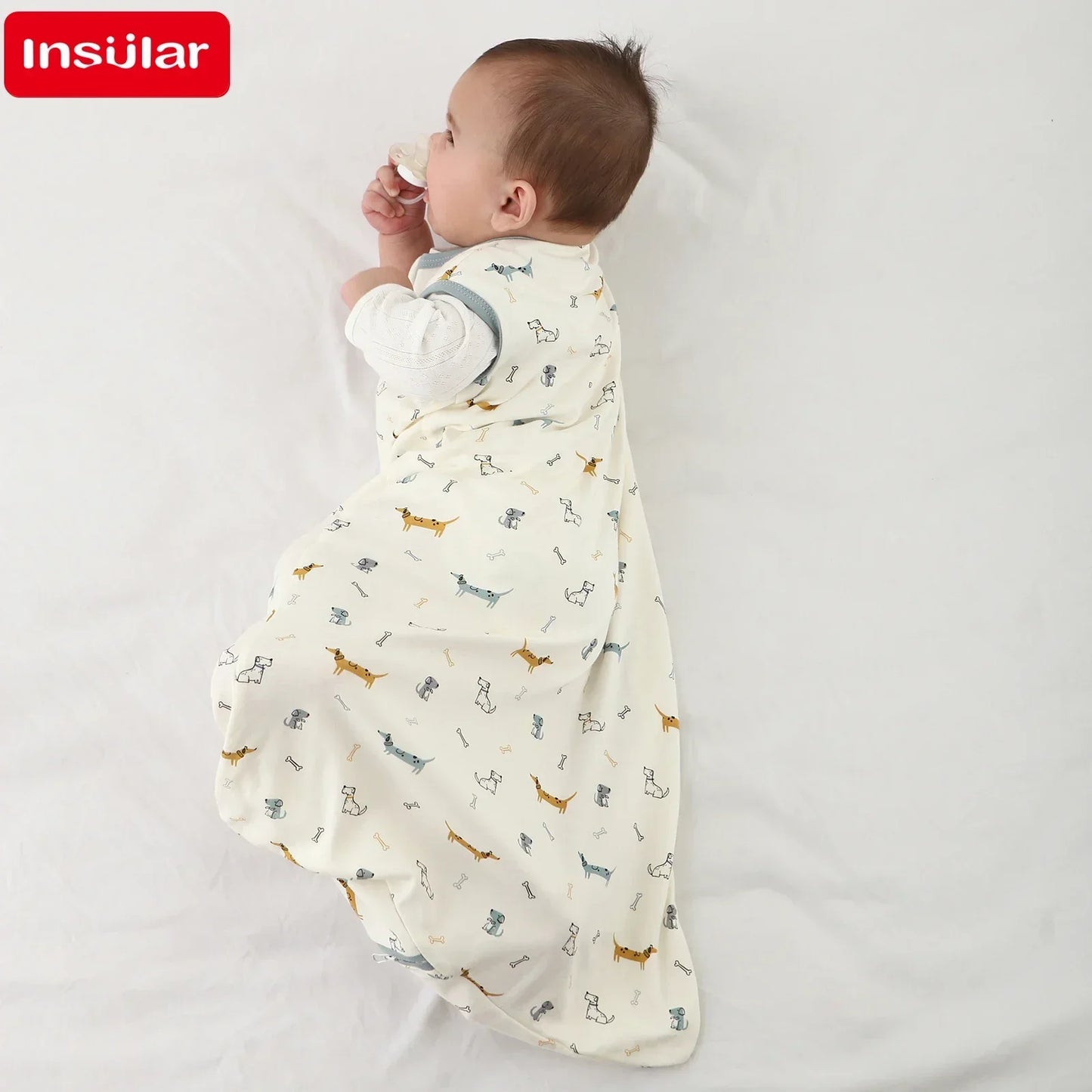 Sleepsack: Baby Sleeping Bag Summer Thin 100% Cotton Sleepsack