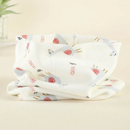 Kids Cartoon Cotton Scarf - Warm Winter Neckwear