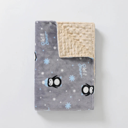 Newborn Baby Blanket Soft New Autumn Winter Cartoon Bedding For Newborn Photography Accessories Baby Sleeping Swaddling Blanket