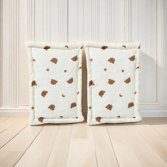 Baby Pillow 0-12 Months Velvet Comfort for All Seasons