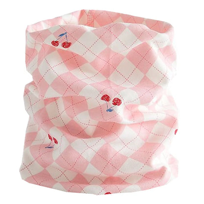 Kids Cartoon Cotton Scarf - Warm Winter Neckwear