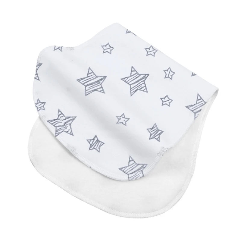 Baby Burp Cloths Cotton Bibs - Newborn Feeding Essentials