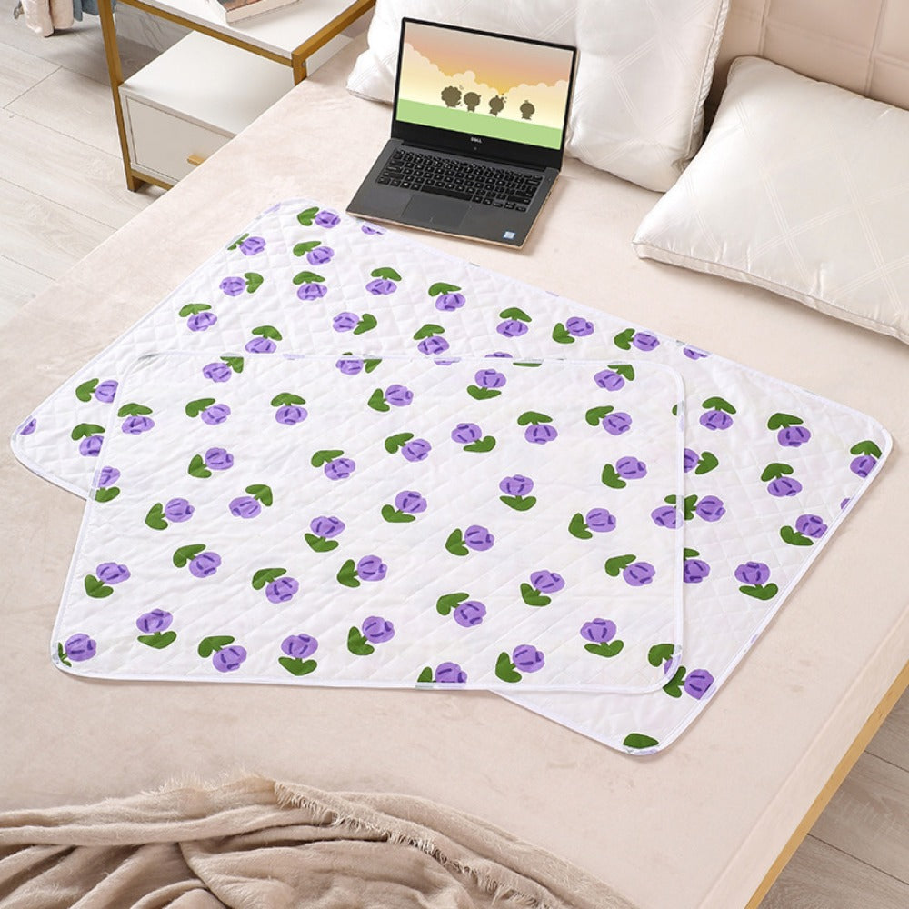 Washable Toddler Mattress - Breathable Cartoon Bedding