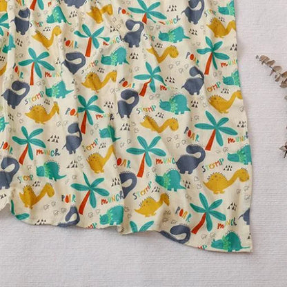 Newborn Swaddle: Bamboo Cotton Baby Blanket 120x120cm Muslin Wrap