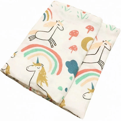 Muslin Cotton Baby Towels - 58x58cm Swaddle & Bath