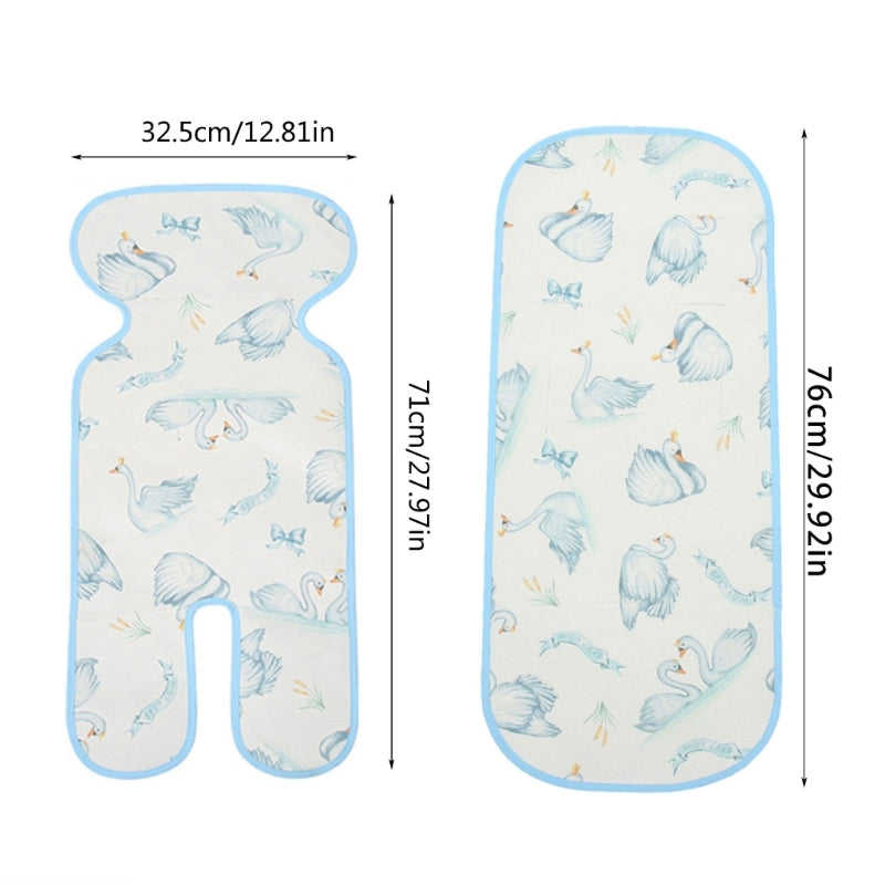 Summer Ice Pad: Comfy Toddler Dining Chair Cushion