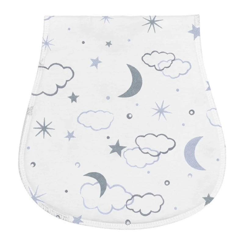 Baby Burp Cloths Cotton - Ultra-Soft Newborn Bibs Set