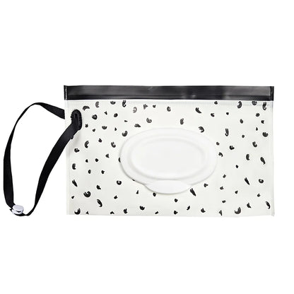 Baby Tissue Box: Cute EVA Flip Cover, Refillable & Portable
