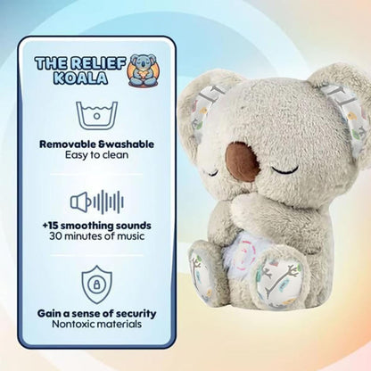 Plush Toy - Breathing Koala Heartbeat Soothing Stuffed Animal