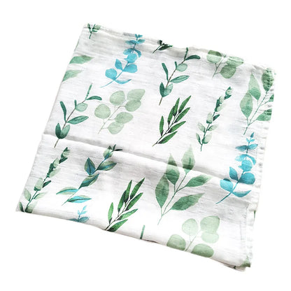 Baby Blankets: Soft Muslin Swaddle Wrap 58x58cm
