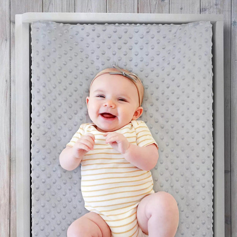 Ultra Soft Minky Dot Portable Changing Pad Cover