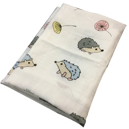 Muslin Cotton Baby Towels - 58x58cm Swaddle & Bath