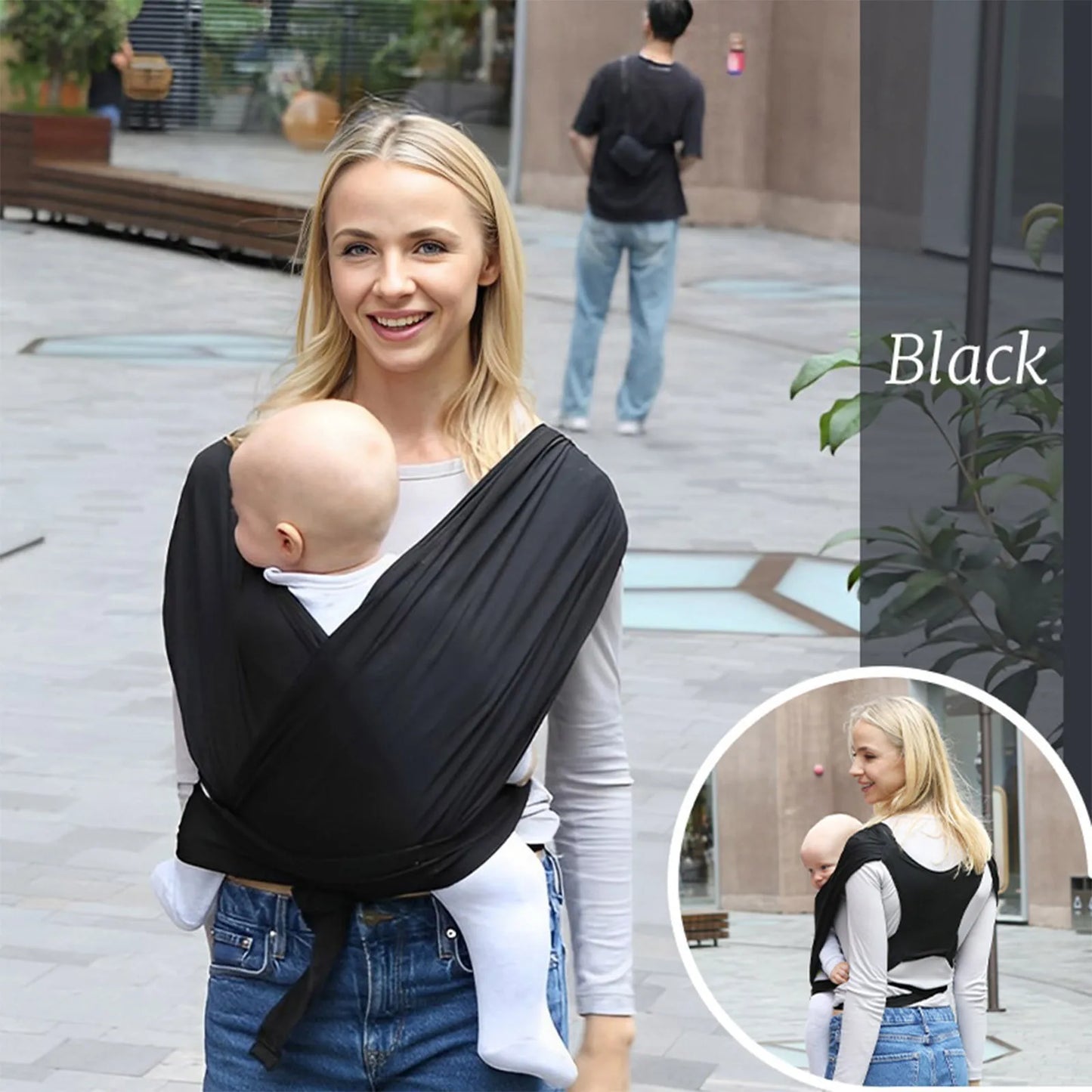 Baby Wrap Sling: Soft, Stretchy & Easy for Newborns