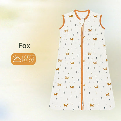 Sleepsack: Baby Sleeping Bag Summer Thin 100% Cotton Sleepsack
