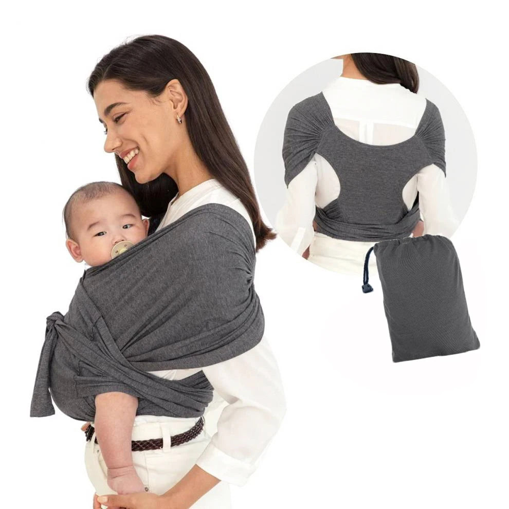 Portable Baby Carrier Wrap - Breathable Sling for Outdoors