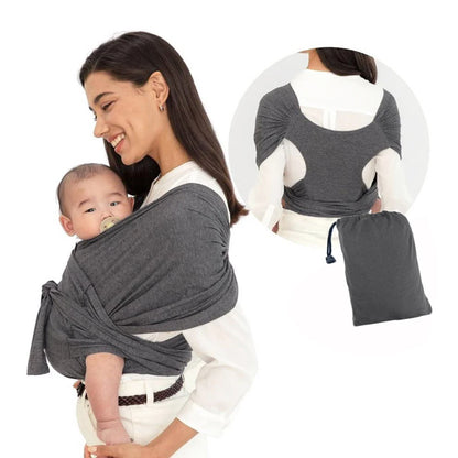 Portable Baby Carrier Wrap - Breathable Sling for Outdoors