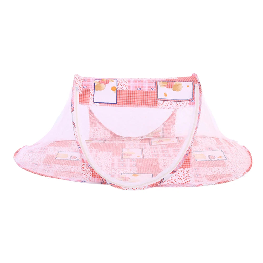 Portable Baby Crib Mosquito Net Tent - Foldable & Anti-Bug
