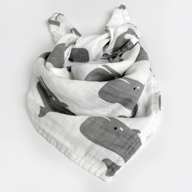 Baby Blankets: Soft Muslin Swaddle Wrap 58x58cm