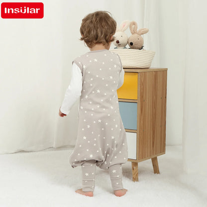 Baby Sleep Sack with Feet - Premium Cotton 4 Seasons