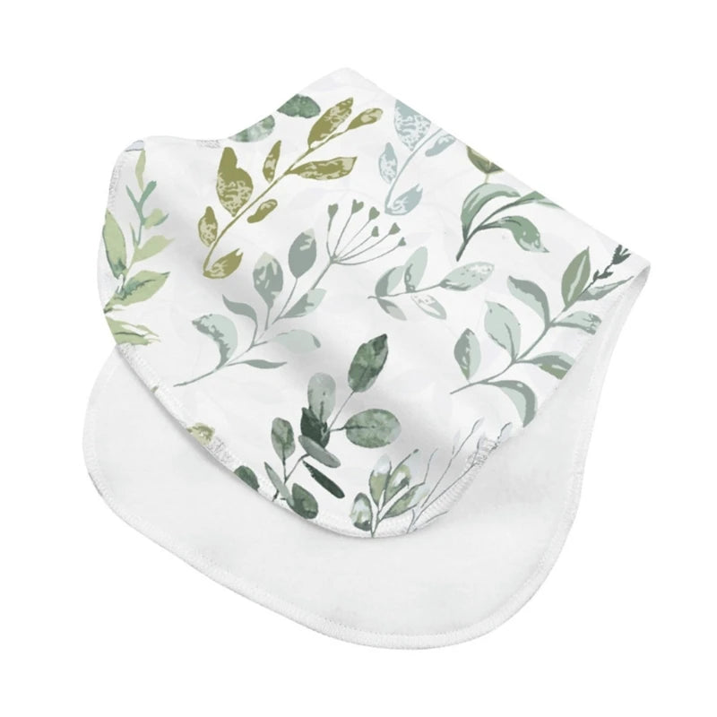 Baby Burp Cloths Cotton Bibs - Newborn Feeding Essentials