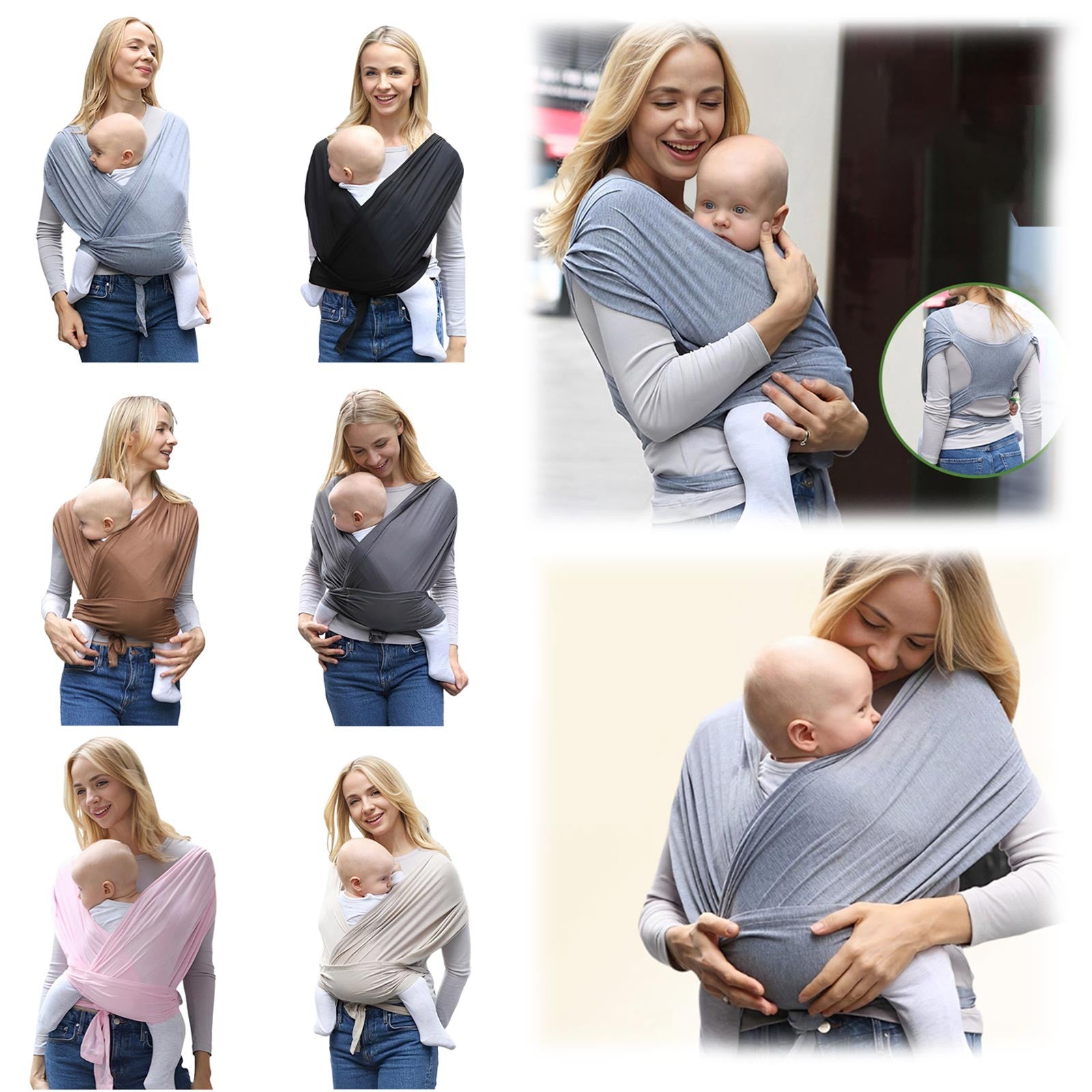 Baby Wrap Sling: Soft, Stretchy & Easy for Newborns