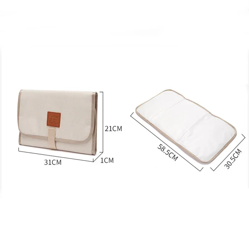 Change Pad: Nappy Diaper Mat - Waterproof, Portable & Foldable