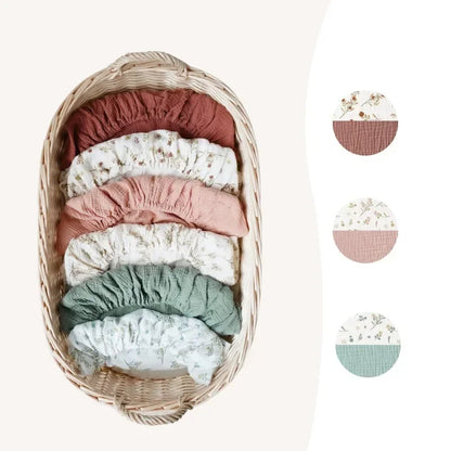 Bassinet Sheet - Breathable Crib & Changing Pad Cover