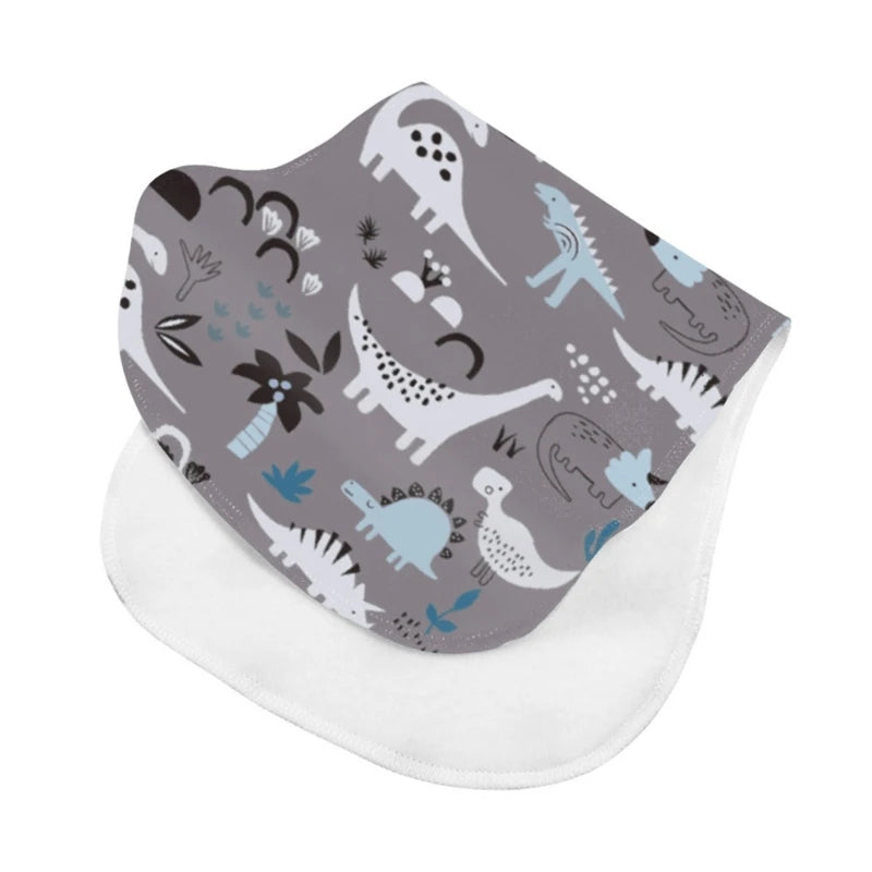 Baby Burp Cloths Cotton Bibs - Newborn Feeding Essentials