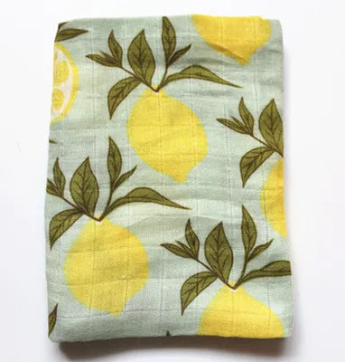 Muslin Cotton Baby Towels - 58x58cm Swaddle & Bath