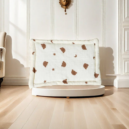 Baby Pillow 0-12 Months Velvet Comfort for All Seasons
