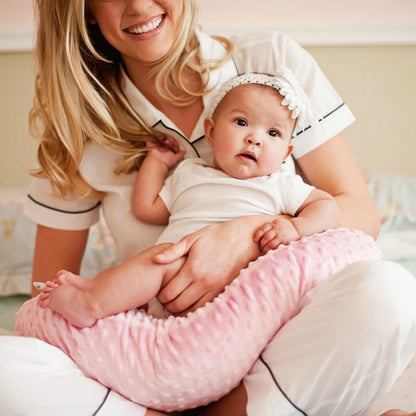 U-Shaped Baby Nursing Pillow: Soft, Multifunctional Comfort