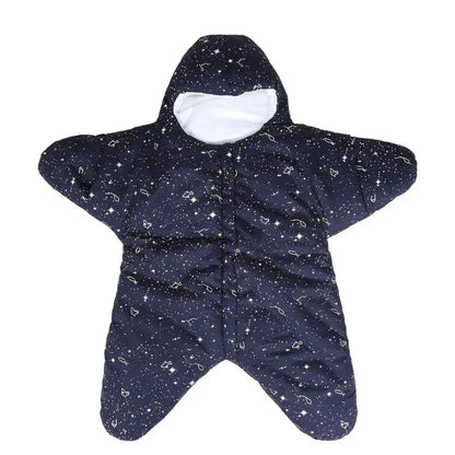 INSULAR Baby Sleeping Bags Starfish Type Infant Warm Sleep Sacks Separated Sleeves Legs Kid Swaddle Blanket Winter 0-8 Months