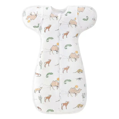 Newborn Swaddle Tie - Anti-Startle Summer Cotton Bag