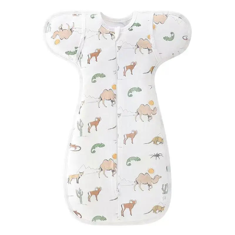 Newborn Swaddle Tie - Anti-Startle Summer Cotton Bag