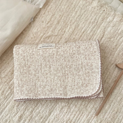 Baby Bath Towel Kids Swaddle Wrap Bedding Pure Cotton Bubble Muslin Blanket 2 Layers Infant Gauze Receiving Blanket