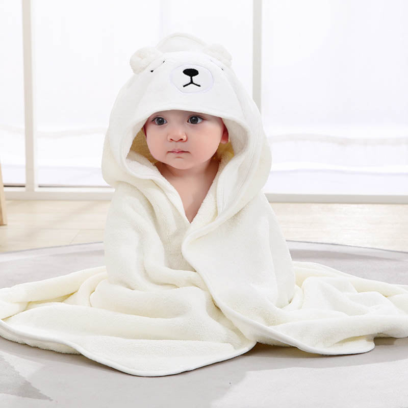 Baby Blankets: Animal Swaddle Blanket - Hooded Baby Wrap in 4 Cute Designs